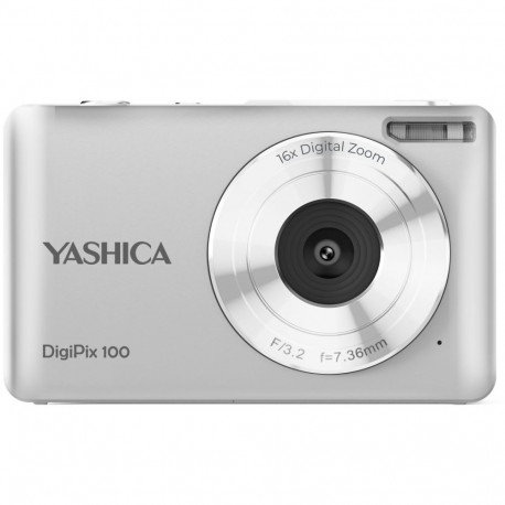 YASHICA DigiPix 100 hõbedane digikaamera
