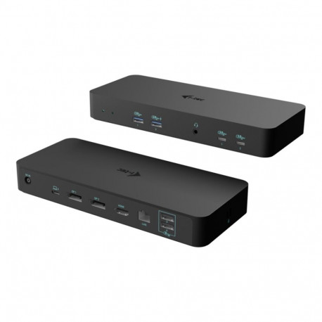 I-TEC USB-C Intelligent Triple Display Docking Station 1xHDMI 2xDP 1xGLAN 2xUSB-C Gen2 2xUSB-A Gen2 