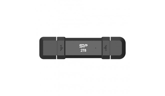 SILICON POWER DS72 1TB External SSD USB-A USB-C 1050/850MB/s Red