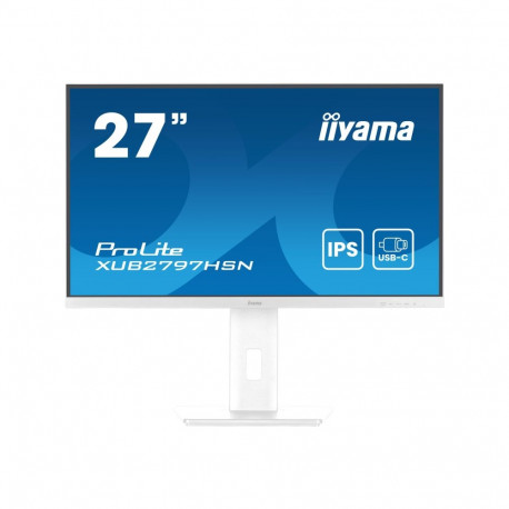 IIYAMA XUB2797HSN-W2 27-tolline IPS 1920x1080 HDMI DP USB monitor