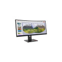 LENOVO ThinkVision T34WD-40 34-tolline 3440x1440 kumer VA 120Hz USB-C dokk 96W peegli toitenupp Epea