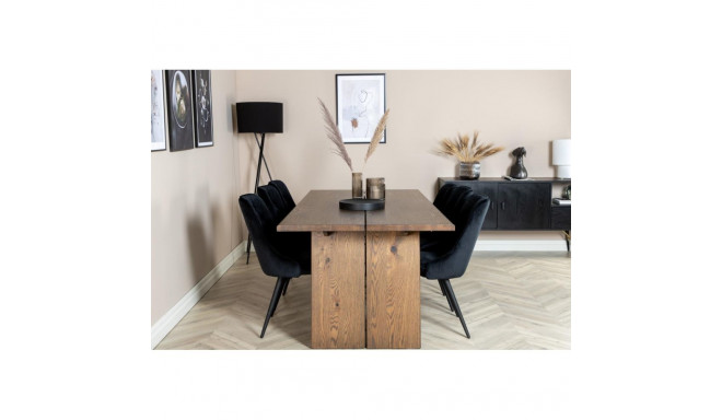 Söögitoa komplekt Logger&Velvet Deluxe 6 tooli