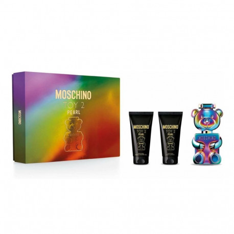 MOSCHINO TOY2 PEARL EAU DE PARFUM 50ML VAPORIZADOR + GEL DE BAÑO 50ML + LOCION CORPORAL PERFUMADA 50