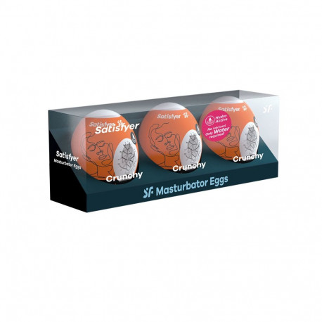Satisfyer masturbaator Crunchy Huevos 3 1tk
