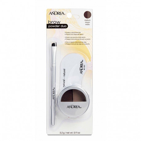 EUROSTIL CEJAS ANDREA POWDER DUO MARRON MEDIO 1UN