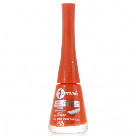 Bourjois küünelakk 1 Seconde Texture Gel blisterpakendis, 58 Diabol'orange