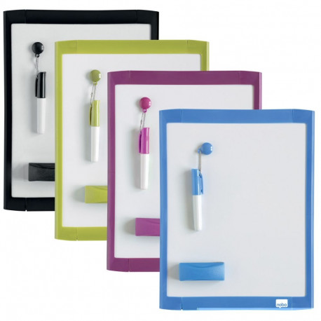 WB Dry-Erase 22x28cm Magn Plastic Frame