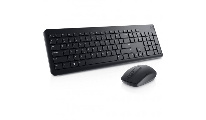 Klaviatuurikomplekt juhtmeta DELL KM3322W EST must + hiir