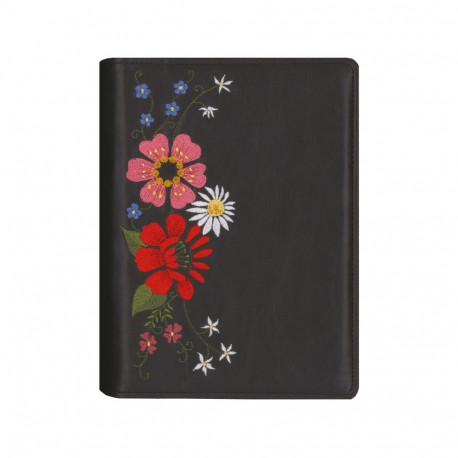 Raamatkalender MINISTER Tikand Nädal H Muhu A5, spiraalköide, kunstnahast kaaned 2026a