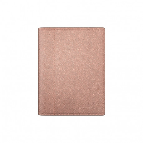 Raamatkalender UNIKA SpirEx beež, nädala sisu, kunstnahast kaaned, spiraalköide 2026a