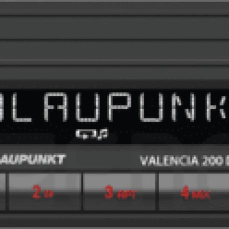Blaupunkt Valencia 200 DAB BT lühike korpus