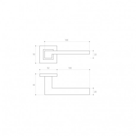 uksekäepide Sapphire must
