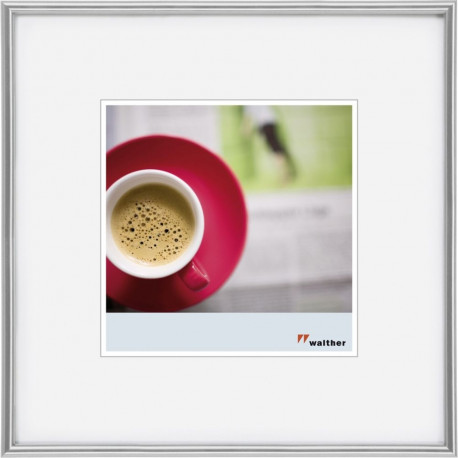 Walther Galeria 40x40 vaigu hõbedane raam KS440H