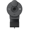 Logitech Brio 300, webcam (black, graphite)
