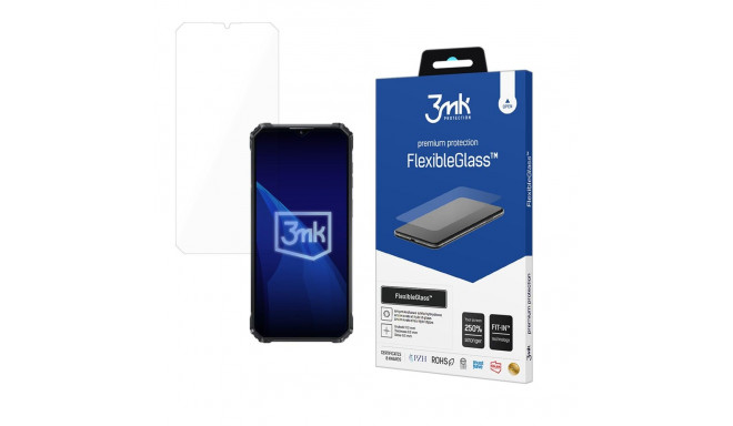 Hybrid glass 3mk FlexibleGlass™ on Oukitel WP36