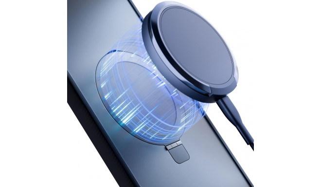 3mk Smoke Case Mag&Stand for Apple iPhone 14 plus - black