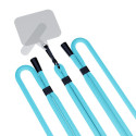 Smartphone Lanyard 3mk EasyClip - Blue