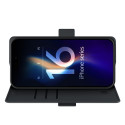 3mk Wallet Case for iPhone 16 - Black