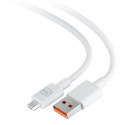 3mk Hyper Cable USB-A / micro USB 5V 2.4A 1.2m - white