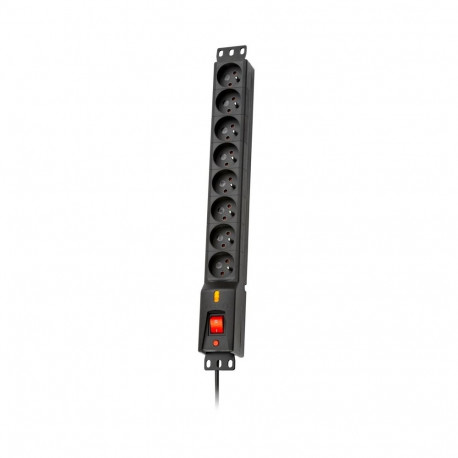 LESTAR LXARM 810 G-A K.:CZ 1,5M 19"PDU Black 8 AC outlet(s) 230 V 1.5 m