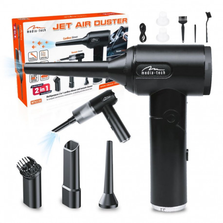 Juhtmevaba 2-ühes õhupuhur JET AIR DUSTER MT6538