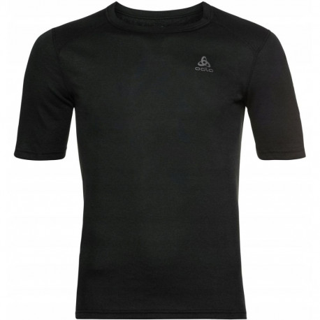 Odlo BL TOP crew neck lühikeste varrukatega ACTIVE WARM ECO meeste T-särk, suurus M, must