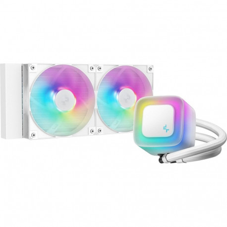 DeepCool protsessori kõik-ühes vedelikjahuti LE240 WH V2 12cm, valge
