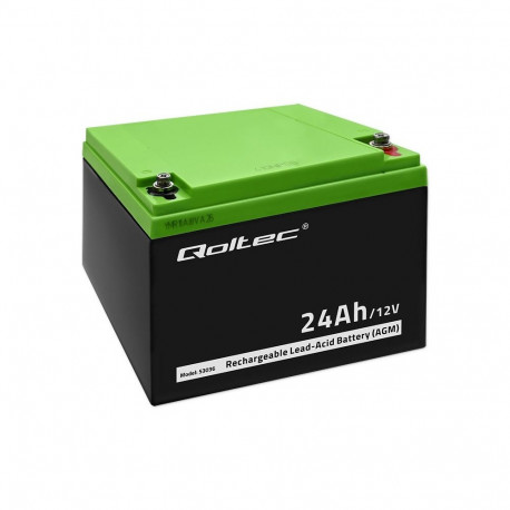 Qoltec AGM-aku - UPS-aku - plii