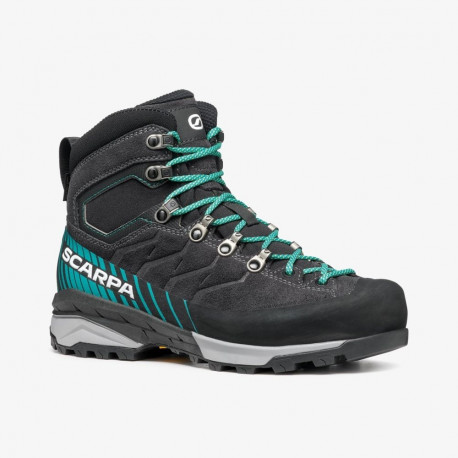 Scarpa MESCALITO TRK GTX WOMAN, 41.5, Dark Anthracite - Tropical Green
