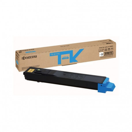 KYOCERA Toner TK-8115C 1T02P3CNL0 Cyan Original