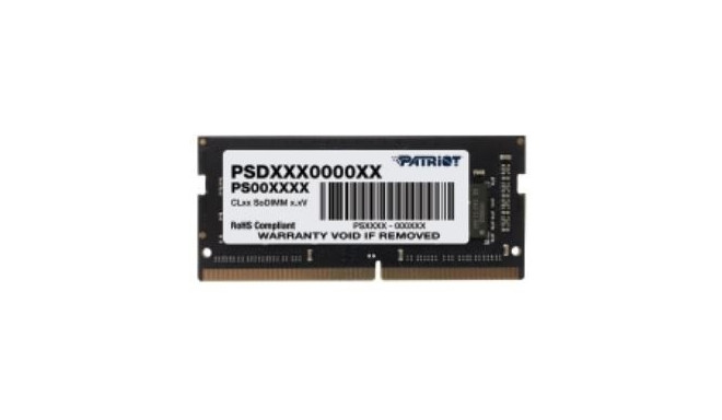 Patriot Memory Signature PSD416G32002S mälumoodul 16 GB 1 x 16 GB DDR4 3200 MHz