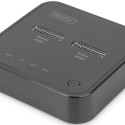 Digitus kahe M.2 NVMe SSD dokkimisjaam võrguvaba kloonimise funktsiooniga, USB-C™