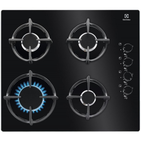 Electrolux EGG6407K must integreeritud 59 cm gaas 4 tsooni