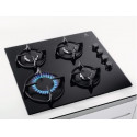 Electrolux EGG6407K must integreeritud 59 cm gaas 4 tsooni