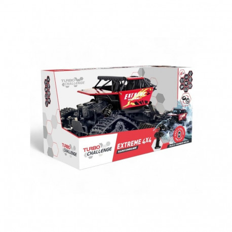 R/C turbo challange extreme 4x4 vahetatavate ratastega sõiduk