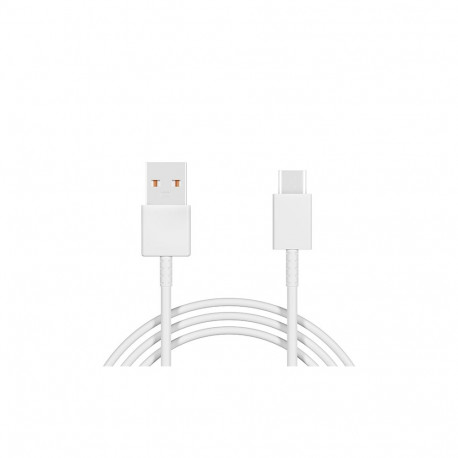 66-171# USB 2.0 A - USB-C ühenduskaabel 1,0m valge