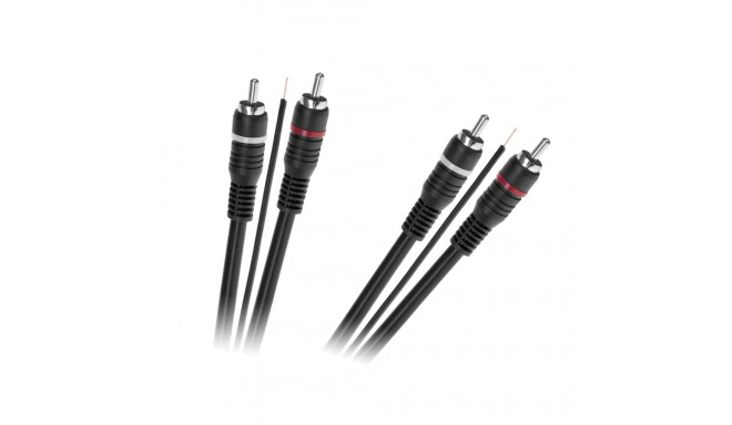 kaabel 2 x RCA – 2 x RCA juhtmega