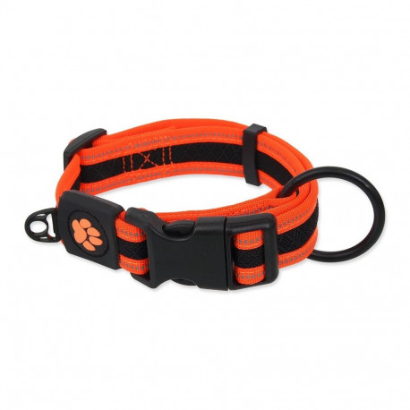 Placek Active koerakaelarihm Fluffy L oranž 3.2x39-59cm