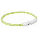 Reflective dog collar - Trixie Flash light ring USB, XS-S: 35 cm|ø 7 mm, green Reflective dog collar - Trixie Flash light ring USB, XS-S: 35 cm|ø 7 mm, green