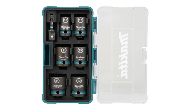 Makita löökpadrunite komplekt 1/2" 7 tk. 13-24 mm