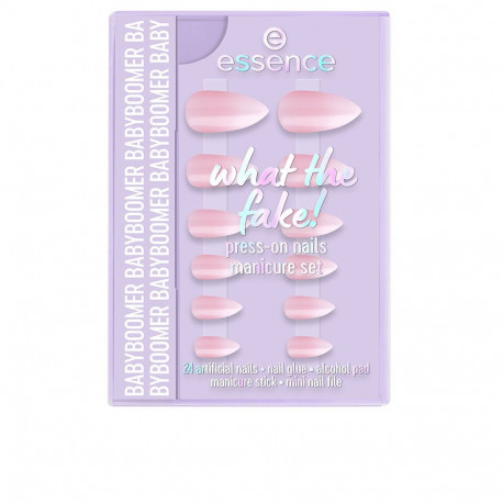 ESSENCE WHAT THE FAKE! UÑAS POSTIZAS ESTUCHE #03-Babyboomer 6 pz