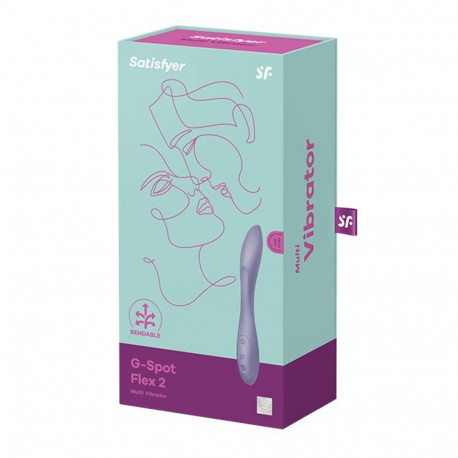 Satisfyer vibreerija G-Spot Flex 2, tumelilla