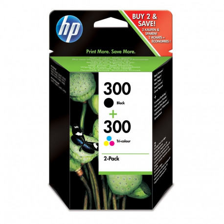 HP ink cartridge CN637E No 300 Combo-Pack, black/color