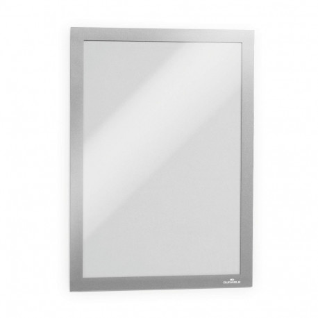 Inforaam magnetiline DURAFRAME A4, iseliimuv, hõbe, 2 tk/pk, Durable