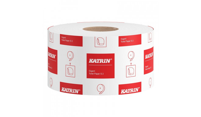 Tualettpaber Katrin Classic Gigant S valge, 2-kihiline, 200m/rull