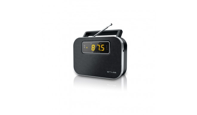 Muse M-081R Black, Alarm function, 2-band PLL portable radio