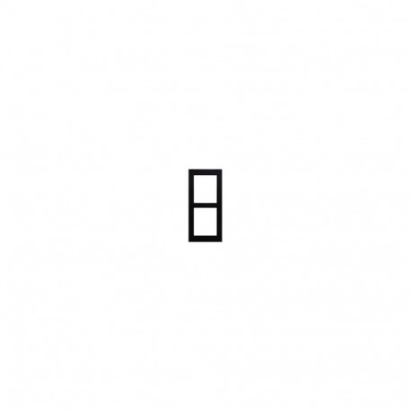 2N ENTRY PANEL 2 MODULE SURF./FRAME BK IP VERSO 9155022B