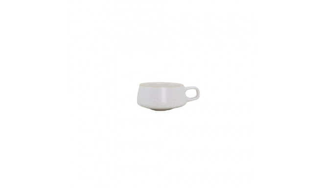 CUP WHITE DOTTED 300ML