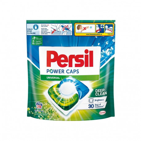 CAPS WASHI PERSIL POWER CAPS WHITE 29PCE