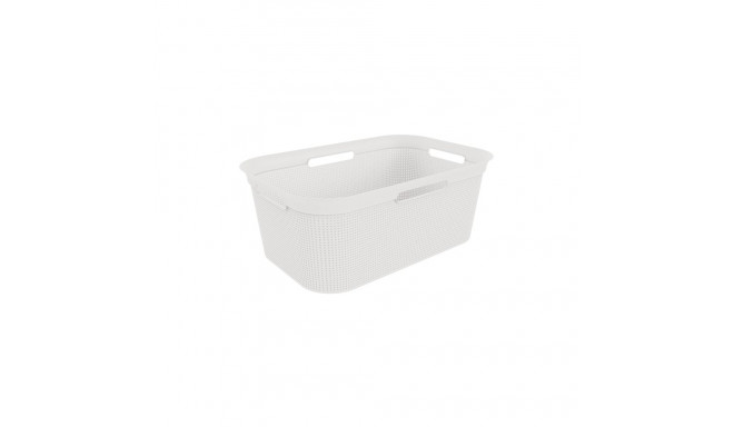 pesukorv BRISEN 41L valge